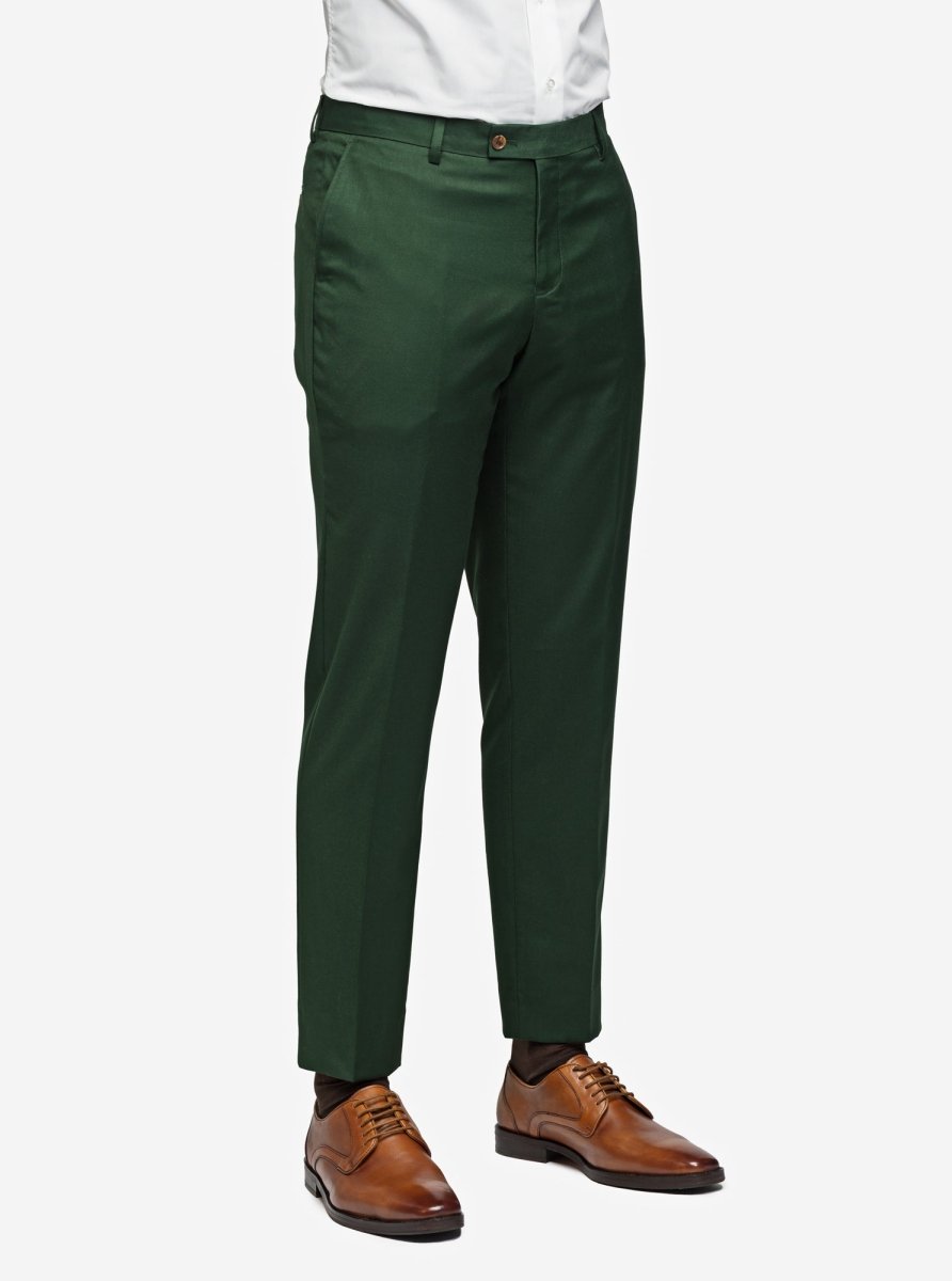 9 Color Summer Fashion Mens Suit Pants Pure Color Business Formal Pants  Slim Fit Office Mens